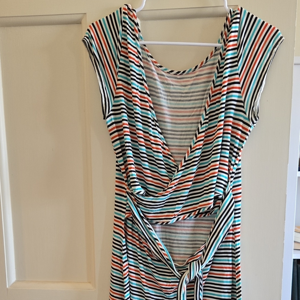 Striped Multicolor Dress